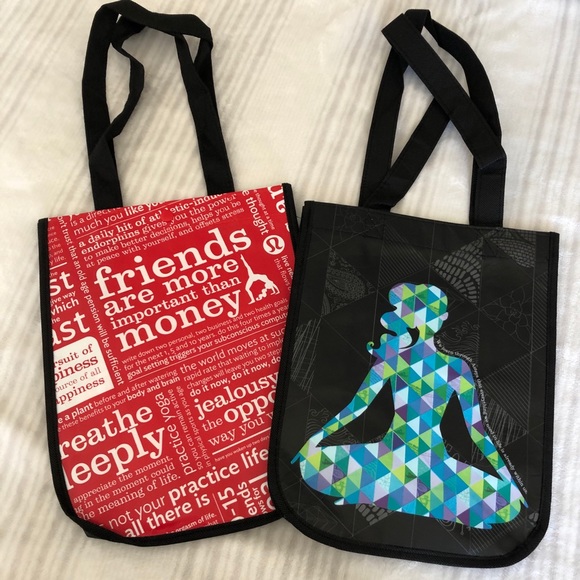 Lululemon Small Reusable Bags - Set of 2 - Picture 2 of 3